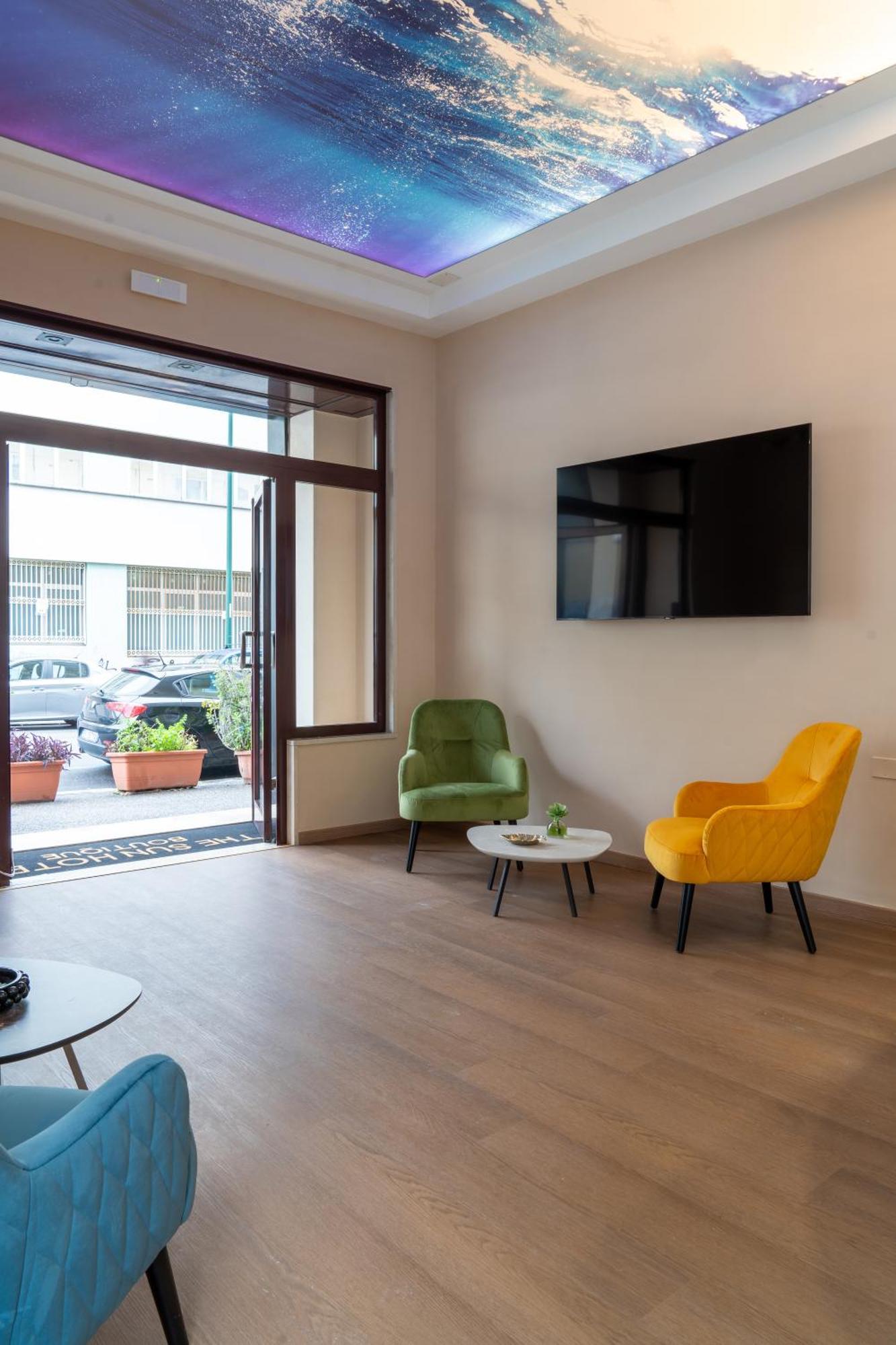 The Sun Hotel Boutique Napoli Bagian luar foto