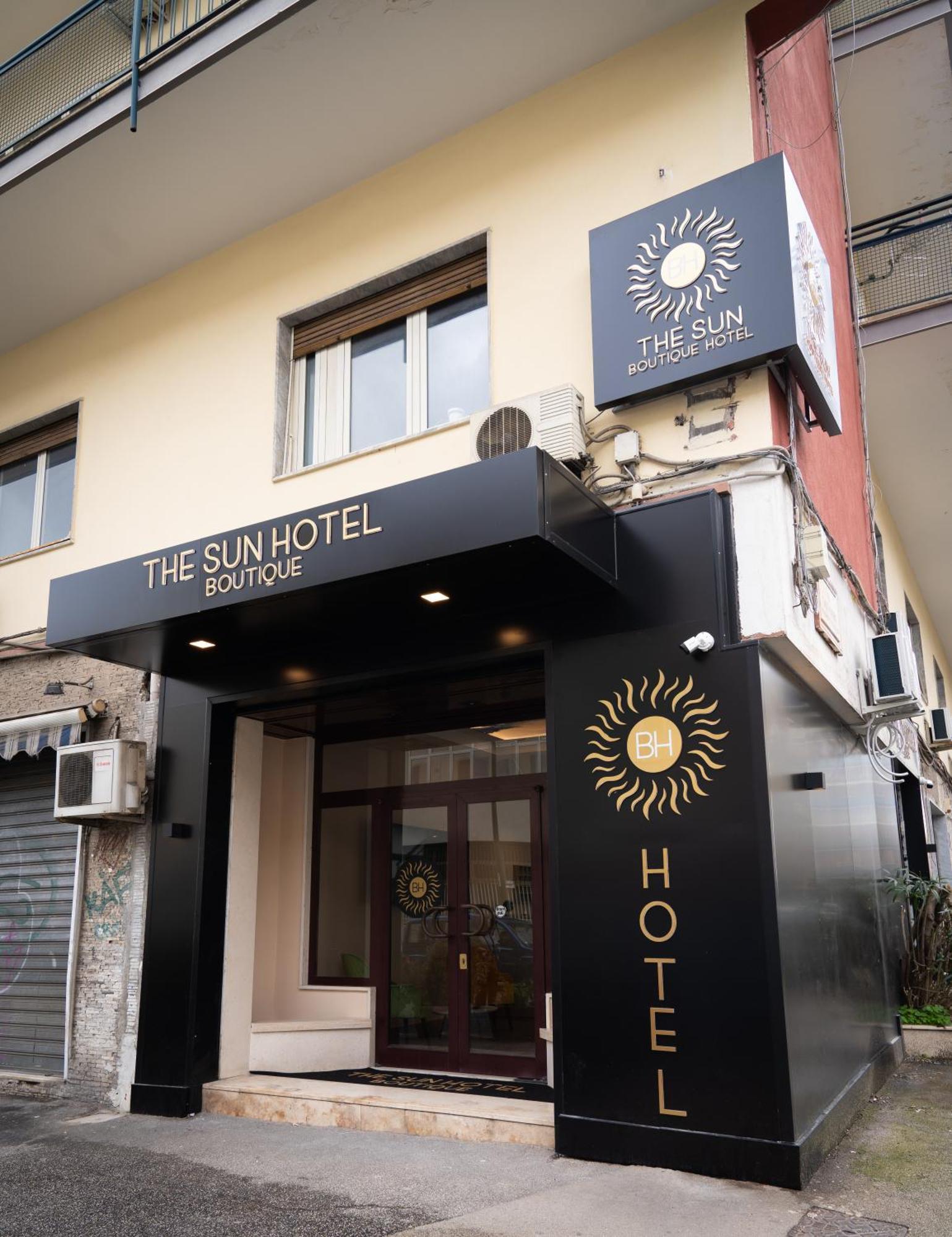 The Sun Hotel Boutique Napoli Bagian luar foto